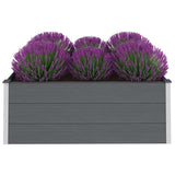 Vidaxl Planter surélevé 150x100x54 cm HKC Gray