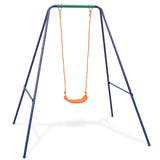 Vidaxl Swing para niños pequeños 2 en 1 naranja