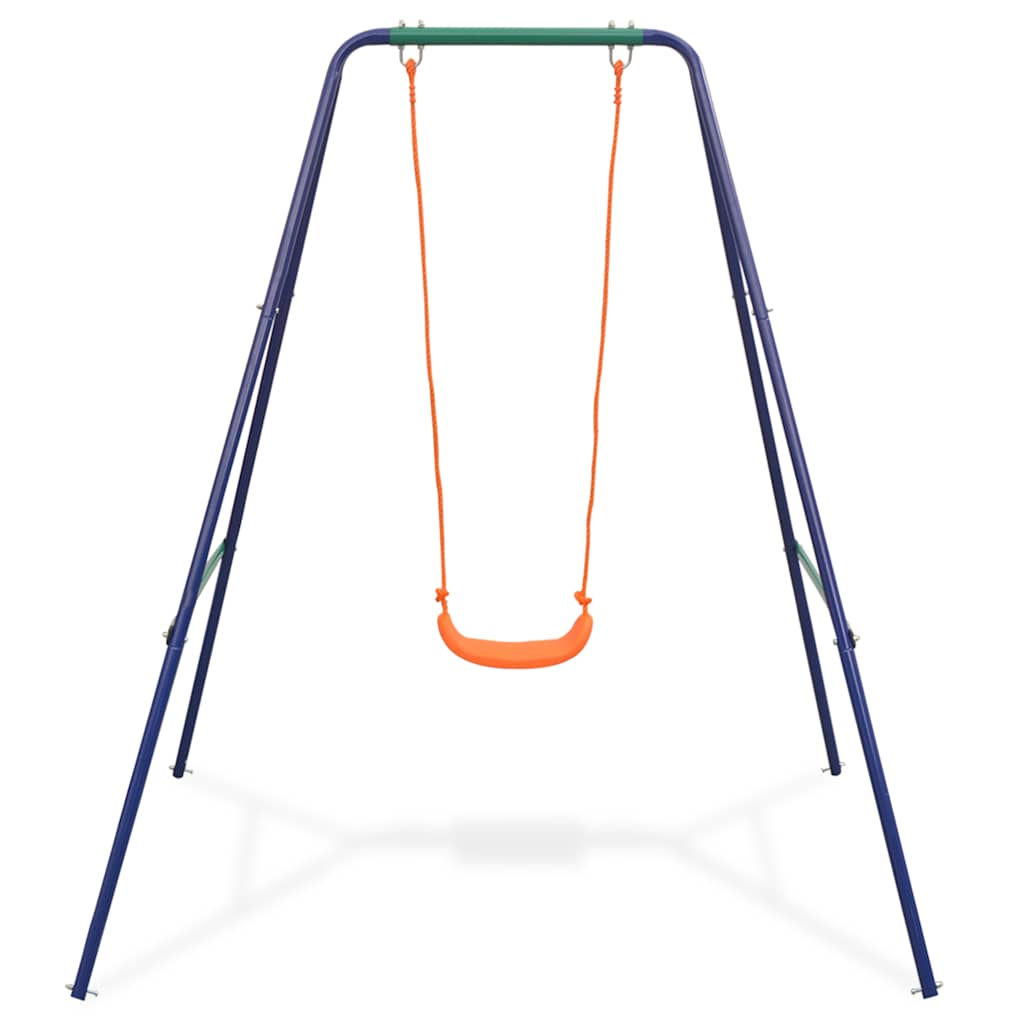 Vidaxl Swing per Toddlers 2 in 1 arancione