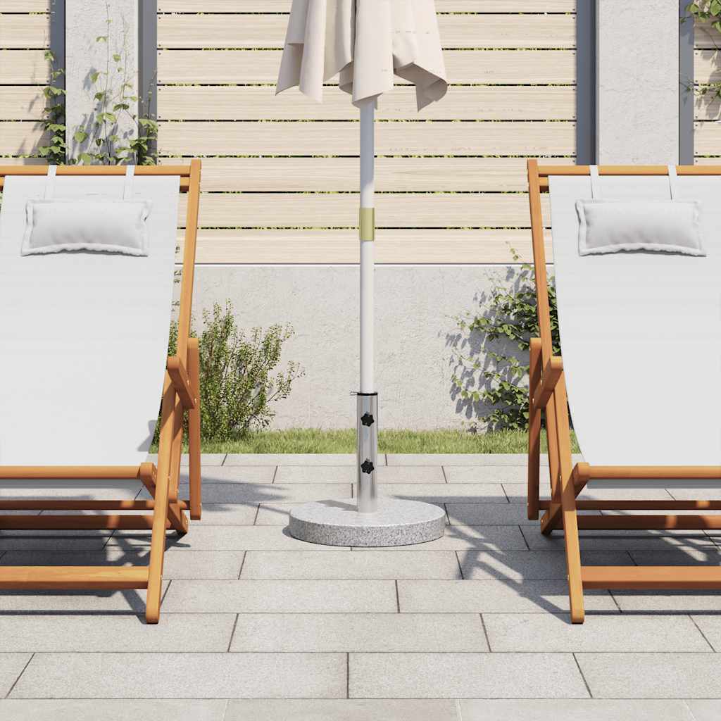 Vidaxl Parasol Foot environ 20 kg de granit