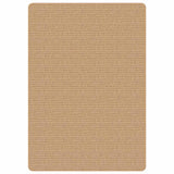 Tapis vidaxl avec encadré le latex 140x200 cm jute bien sûr
