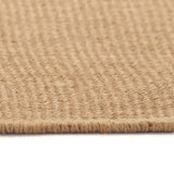 Vidaxl carpet with latex bottom 140x200 cm jute of course