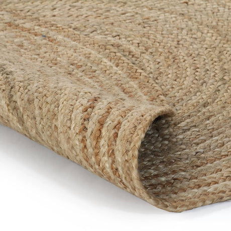 Tapis vidaxl autour de 150 cm de jute tressée