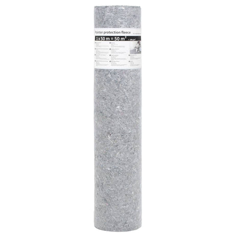 Peinture vidaxl vlie anti-glip 50 m 280 g m² gris
