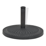Vidaxl Parasol Foot d'environ 14 kg de résine noir