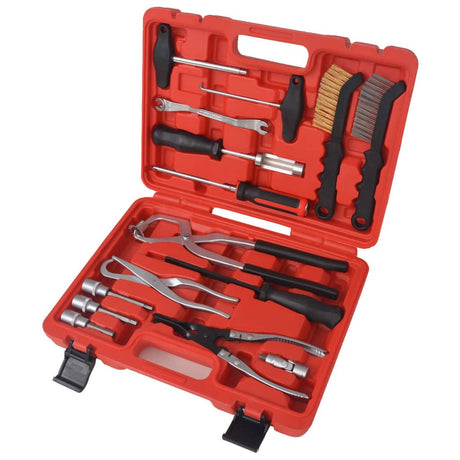 Ensemble d'outils de maintenance et de montage de Vidaxl Rem 15 pièces