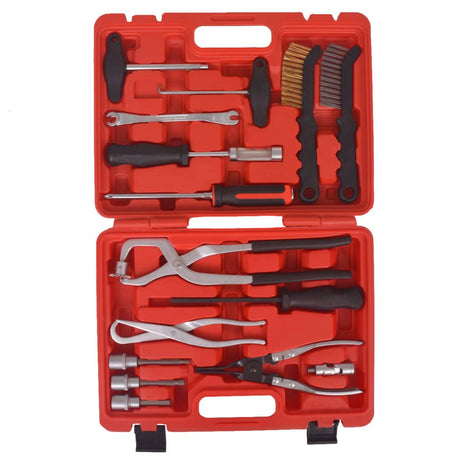Ensemble d'outils de maintenance et de montage de Vidaxl Rem 15 pièces