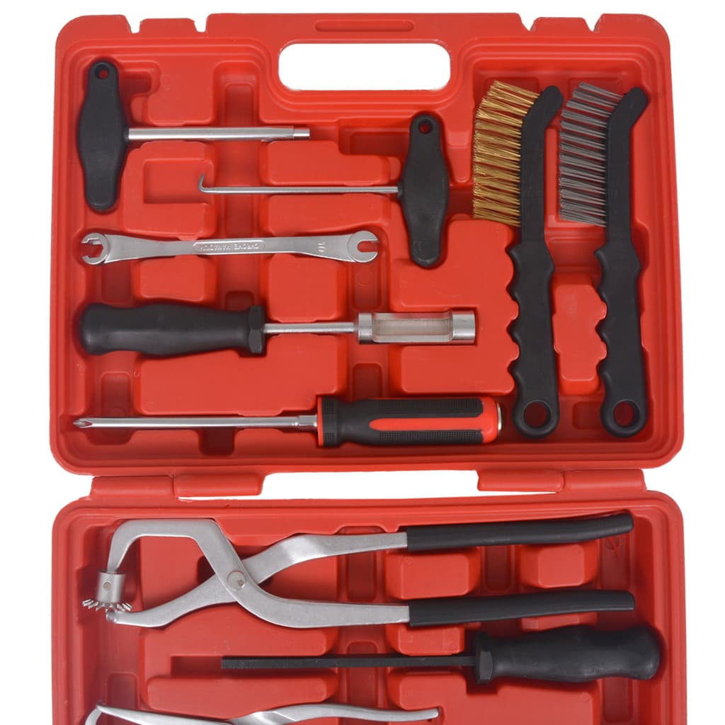 Ensemble d'outils de maintenance et de montage de Vidaxl Rem 15 pièces