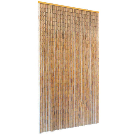 Vidaxx rideau anti-mouches 100x200 cm bambou