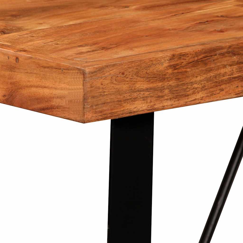 Vidaxl bartafel 120x60x107 cm massief acaciahout