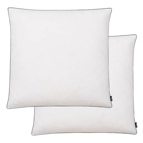 Coussins vidaxl 2 standing 80x80 cm blanc