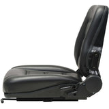 Vidaxl chaise chariot et tracteur avec dossier réglable noir