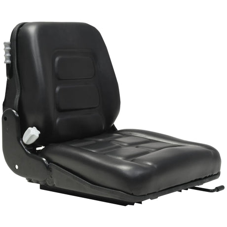 Chaise de tracteur à chariot élévateur Vidaxl avec suspension et dossier réglable