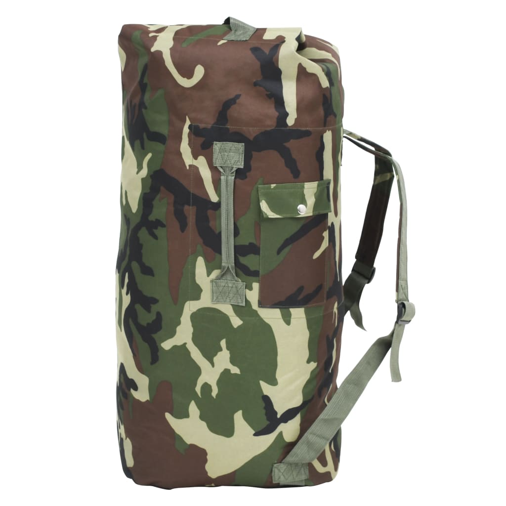 Vidaxl Sports Bag Style Army Style 85 L Camouflage