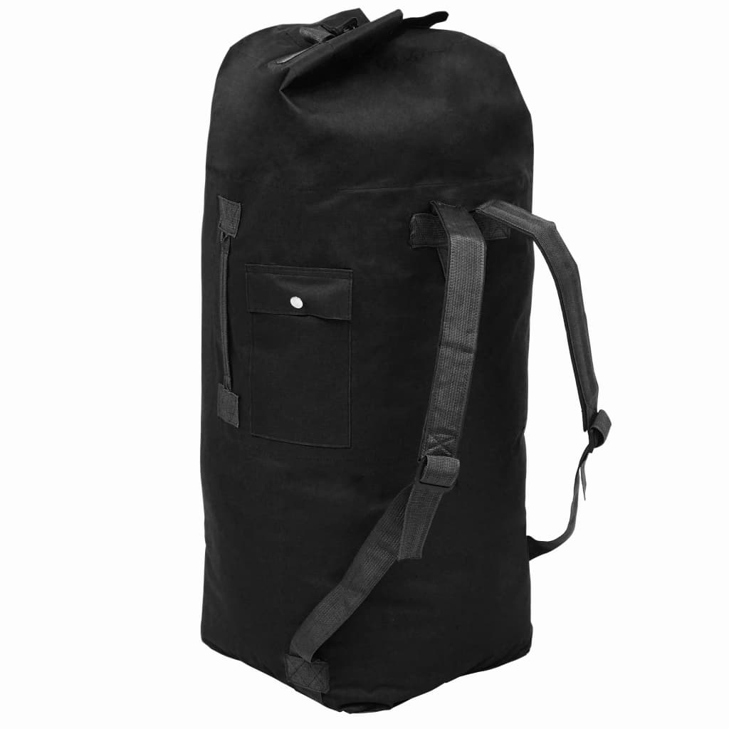 Vidaxl Plunjezak Army style 85 L Black