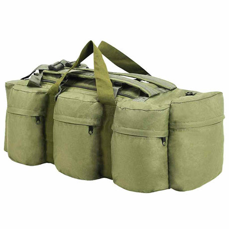 Vidaxl Plunjezak 3-en-1 Style de l'armée 45 L Olive vert
