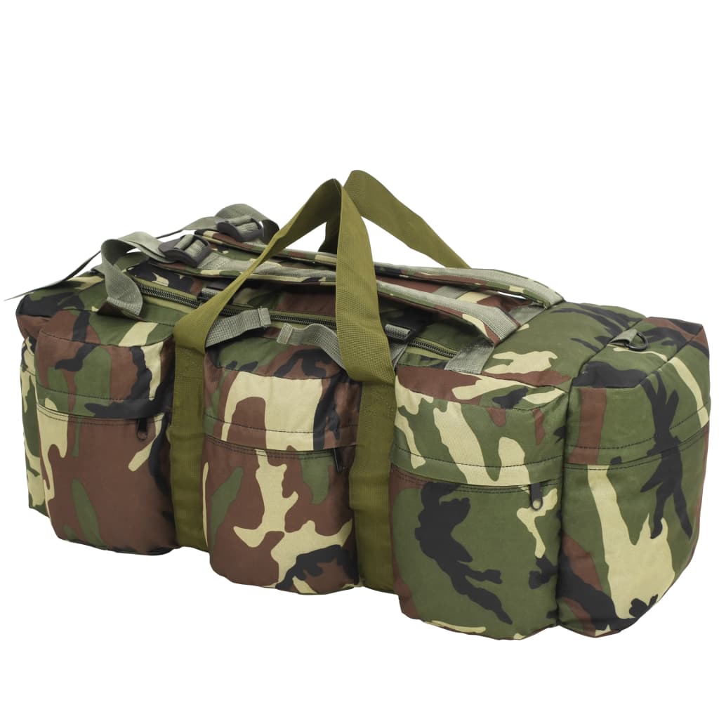 Vidaxl Plunjezak 3-in-1 Army Style 90 L mimetica