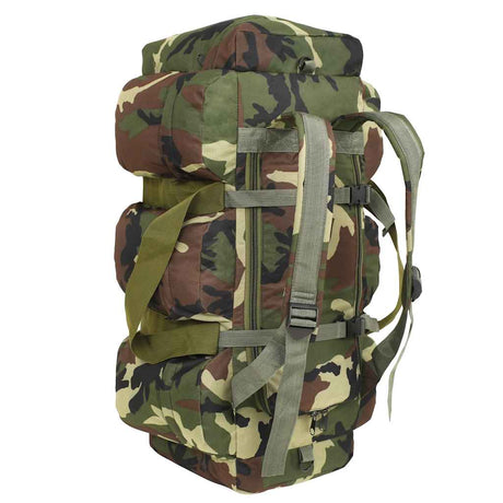 Vidaxl Plunjezak 3-en-1 Style de l'armée 45 L Camouflage