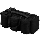 Vidaxl Plunjezak 3-en-1 Style de l'armée 45 l noir