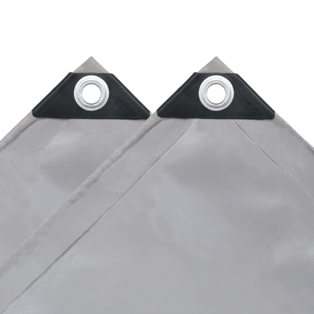 Dispositif Vidaxl 650 g m² 2x3 m gris