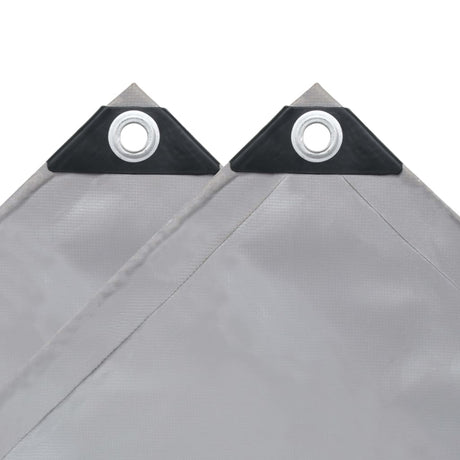 Dispositif Vidaxl 650 g m² 2x3 m gris