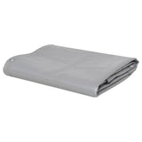 Dispositif Vidaxl 650 g m² 3x3 m gris
