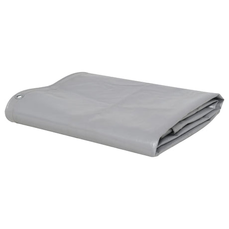 Dispositif Vidaxl 650 g m² 3x4 m gris