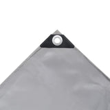 Dispositif Vidaxl 650 g m² 4x8 m gris