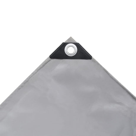 Dispositif Vidaxl 650 g m² 4x8 m gris