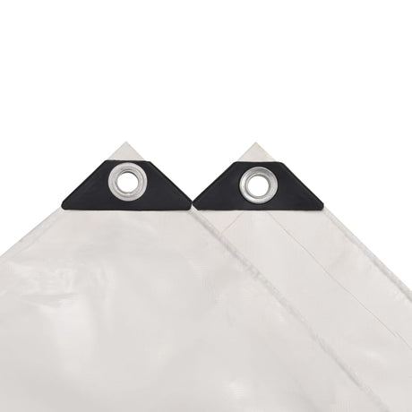 Dispositif Vidaxl 650 g m² 4x5 m blanc