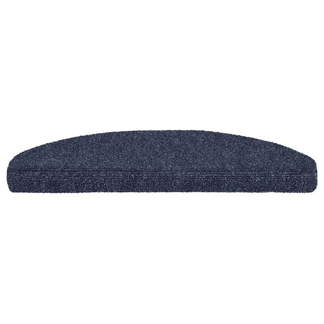 Vidaxl Mat à escalier auto-adhésif 15 pièces 65x21x4 cm semi-rounds grandes