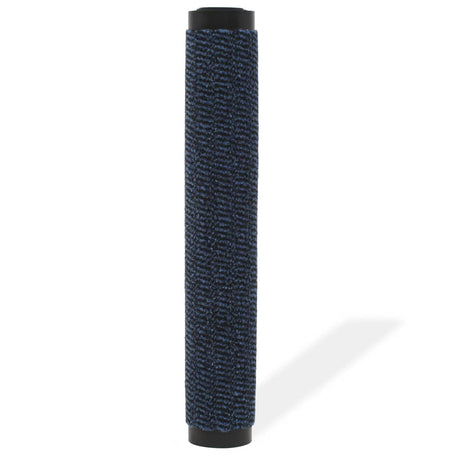 Vidaxl droogloopmat rectangulaire tufted 80x120 cm bleu