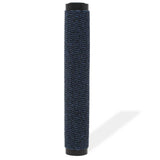 Vidaxl droogloopmat rectangulaire tufted 90x150 cm bleu