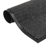 Vidaxl droogloopmat rectangulaire tufted 120x180 cm anthracite