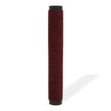 Vidaxl droogloopmat rectangulaire tufted 120x180 cm rouge