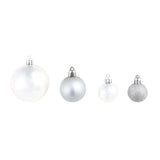 Vidaxl Christmas Balls 100 St Silver -farvede guldfarvede