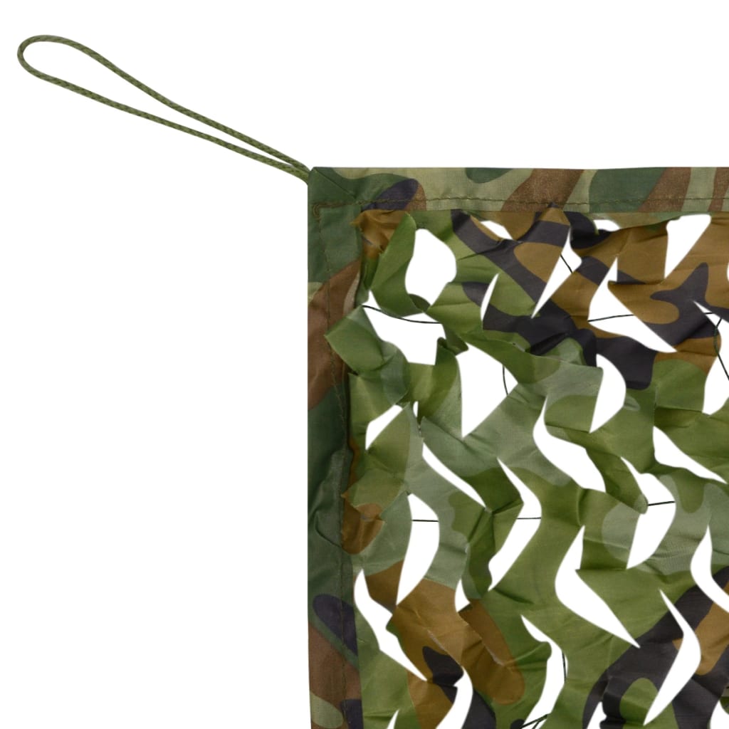 Vidaxl camouflegetnet mat Späichere Bag 6x8 m