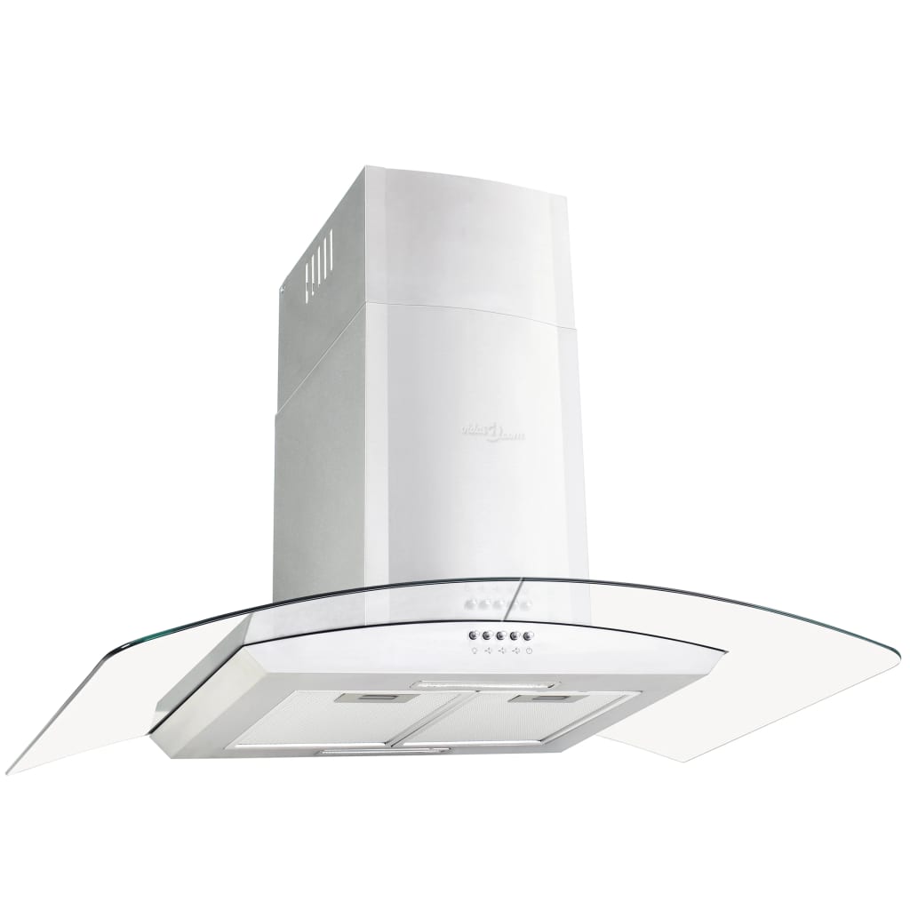 Hood Extractor Vidaxl Wall 756 MU LED 90 cm stali nierdzewnej