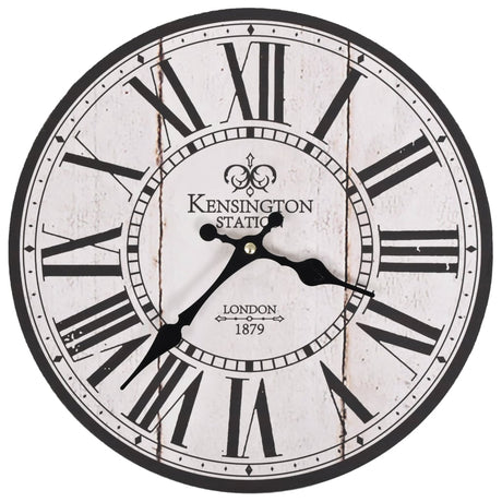 Vidaxl Wall Clock Vintage Style 30 cm Londres