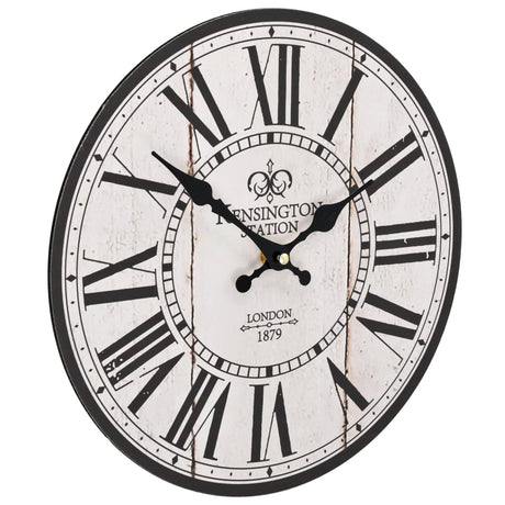 Vidaxl Wall Clock Vintage Style 30 cm Londres