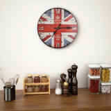 Vidaxl Wall Clock Vintage Style 30 cm UK