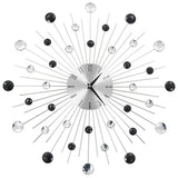 Horloge murale vidaxl avec mécanisme de quartz 50 cm Design moderne