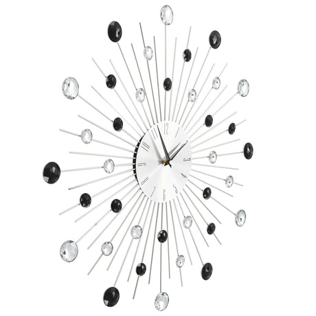 Horloge murale vidaxl avec mécanisme de quartz 50 cm Design moderne