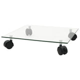 Vidaxl Rouleaux de plante carré 35x35 cm Verre durcie 2 STS