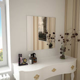 Vidaxl Muroir Miroir carré 60x60 cm Verre