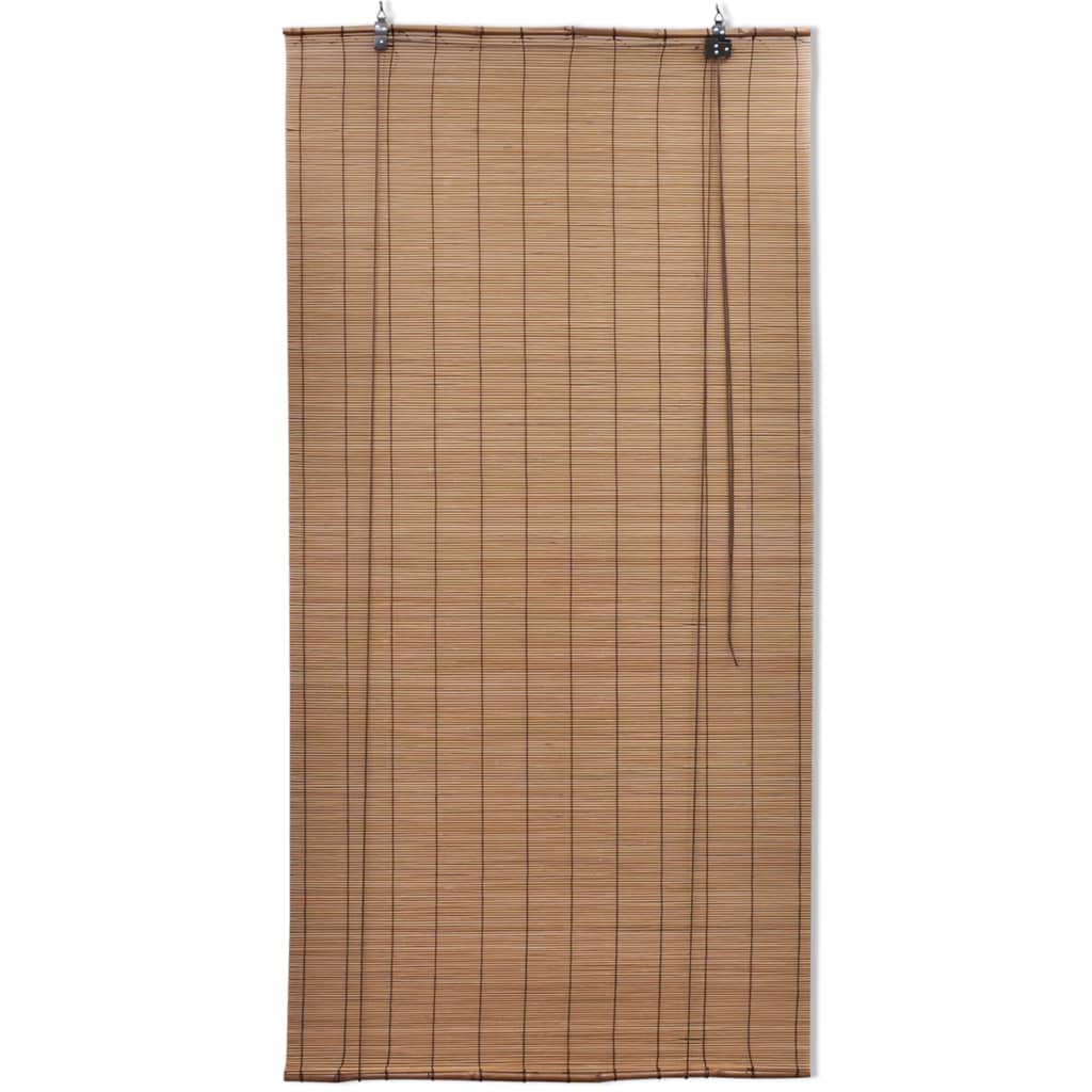 Vidaxl Roller Blind 100x220 cm bambus brun