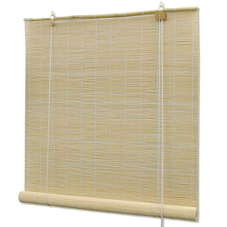 Vidaxl rouleau aveugle 140x220 cm bambou naturel