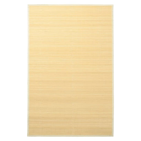 Vidaxl Carpet 100x160 cm Bamboo naturel
