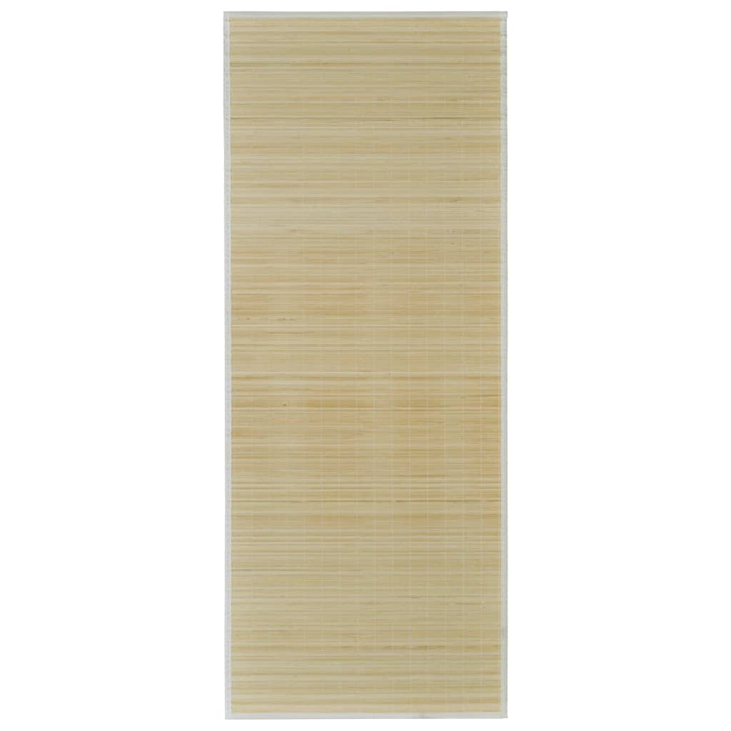 Vidaxl matta 100x160 cm bambu naturlig