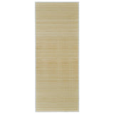 Vidaxl matta 100x160 cm bambu naturlig